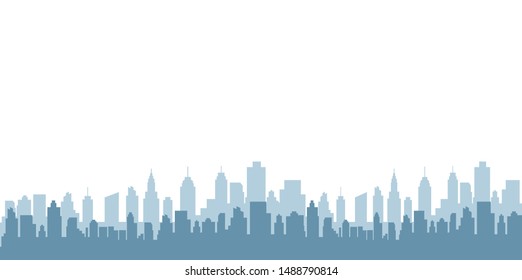 Modern City Skyline Vector illustration
