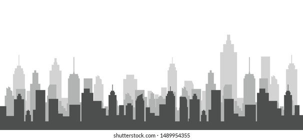 Modern City Skyline Vector illustration
