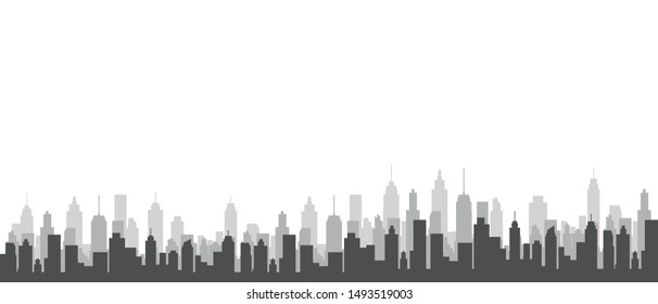 Modern City Skyline Vector illustration
