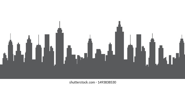 Modern City Skyline Vector illustration
