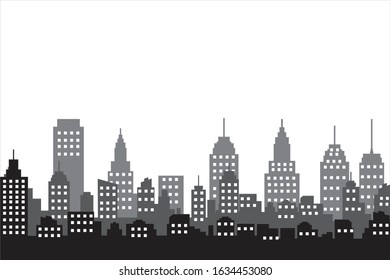 Modern City Skyline Vector 
illustration