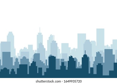 Modern City Skyline Vector illustration 