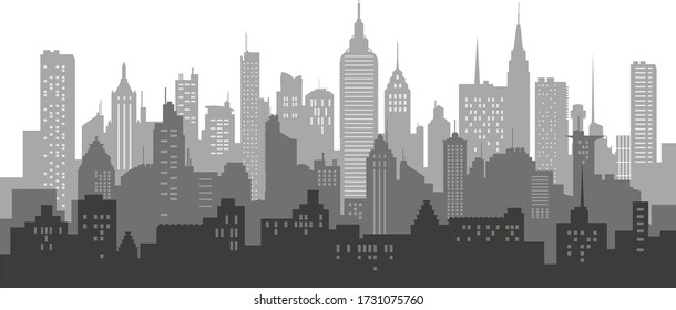 Modern City Skyline Vector illustration