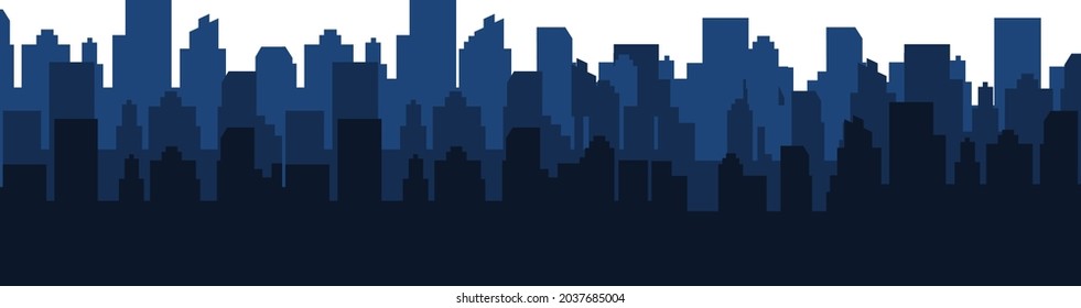 Modern City Skyline Vector illustration