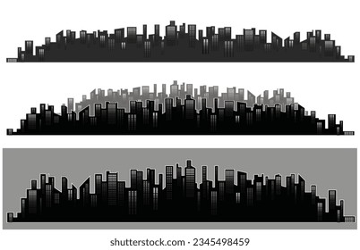 Modern City Skyline Vector illustration