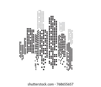 Modern City skyline. vector illustration