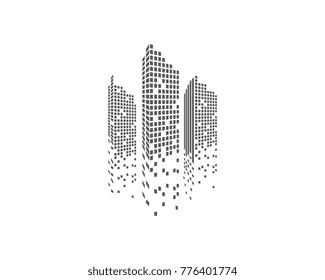 Modern City skyline vector illustration