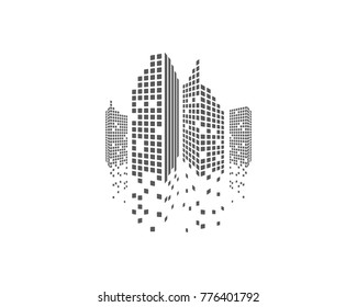 Modern City skyline vector illustration