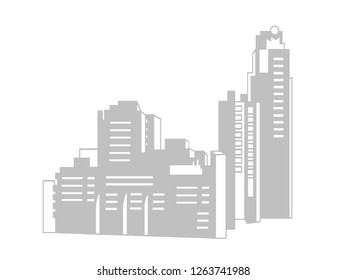 modern city vector