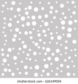Modern classic elegant abstract circles seamless flat pattern. The design element of web design. A decorative background. Vector illustration.