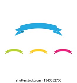 Modern Classic Ribbon Tittle Banner Template for e-commerce promotions technology business health with modern high end look