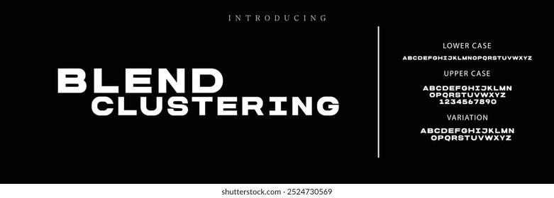 modern and classic sans serif font with a unique style and fancy look. This typeface is perfect for an elegant luxury logo, book or movie title design, fashion brand, magazine, clothes.