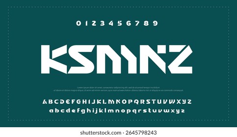 Modern and classic sans serif font with a unique style and fancy look. This typeface is perfect for an elegant luxury logo, book or movie title design, fashion brand, magazine, clothes.