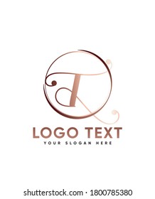 Una plantilla de logotipo T de tipo clásico moderno, logotipo vector para identidad empresarial y de empresa 