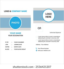 Modern Classical unique ID Card