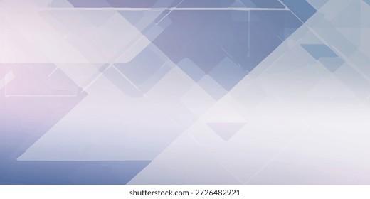 Un fondo abstracto moderno y limpio con Formas geométricas superpuestas en tonos de azul y blanco, creando una sensación de profundidad y movimiento con suaves transiciones de luz.
