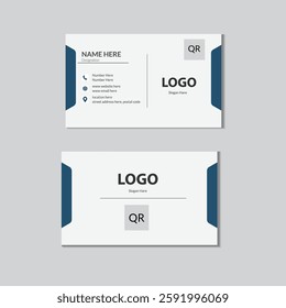 modern and clean business card, professional business card. 