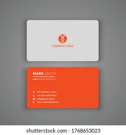 Modern  and Clean Business Card Template. vector.