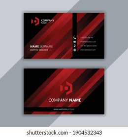 Modern and Clean Business Card Template	
