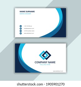 Modern and Clean Business Card Template	