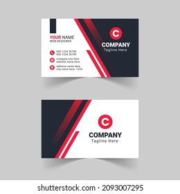 Modern and clean business card template