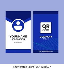 modern and clean business id card template