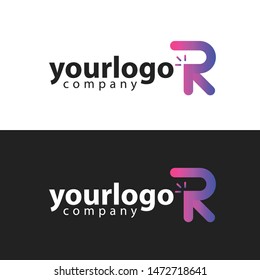 Modern and clean company logo with gradient