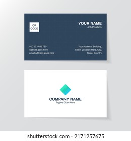 Modern Clean Corporate Business Card Template Design