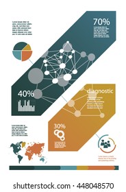 Modern, clean, infographics with new elements for any use
