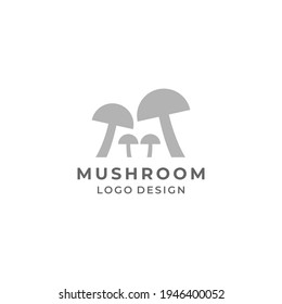 Modern and clean logo about 4 mushrooms.
EPS10, Vector.