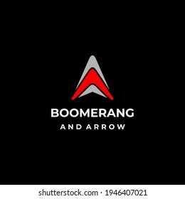 Modern and clean logo about navigation and boomerang.
EPS10, Vector.