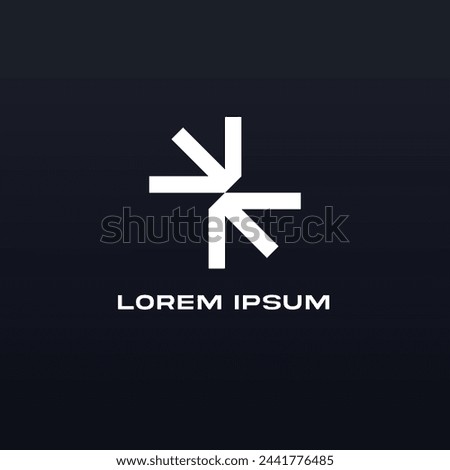 modern clean logo for brand