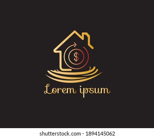 Modern clean logo design template