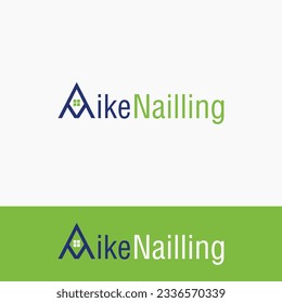 Modernes und sauberes Logo-Design-Template für Immobilienbauunternehmen etc.