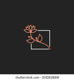 Una plantilla moderna y limpia que representa el espíritu natural y los colores florales, se puede utilizar en todos los campos relacionados con la naturaleza, Spa, flores y más.
