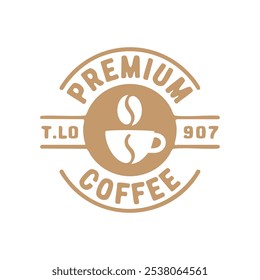 modern clean and minimalist coffeeshop logo, premium coffe