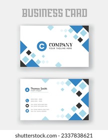 Modern and clean professional business card template, Business Card, Visiting Card,