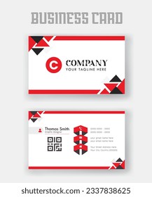 Modern and clean professional business card template, Business Card, Visiting Card,
