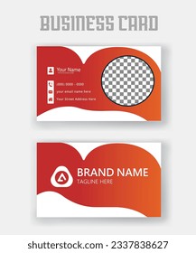 Modern and clean professional business card template, Business Card, Visiting Card,