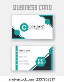 Modern and clean professional business card template, Business Card, Visiting Card,