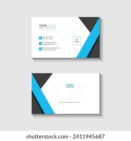 Modern and clean professional business card