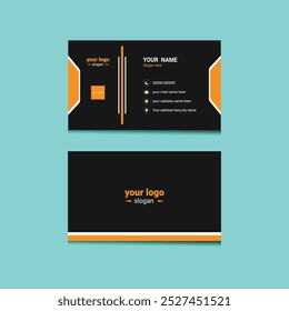 Modern and clean professional business card template