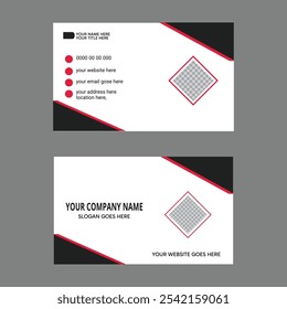    

Modern  clean professional business card | Creative and Clean Business Card| Vector illustration card| Creative layout waves for business | corporate identity design