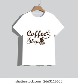 Design de camiseta moderno e limpo.