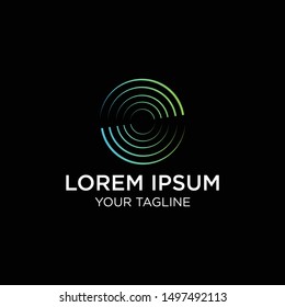 A modern, clean and unique logo that represents a rotated line circle.
Industrial & technology business.
EPS10 - Vector file type.