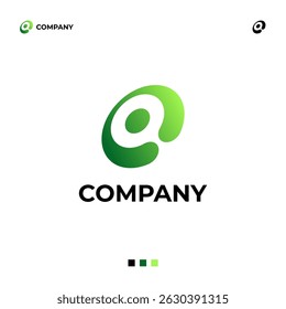 Modern, clean, unique and memorable logo letter gradient.