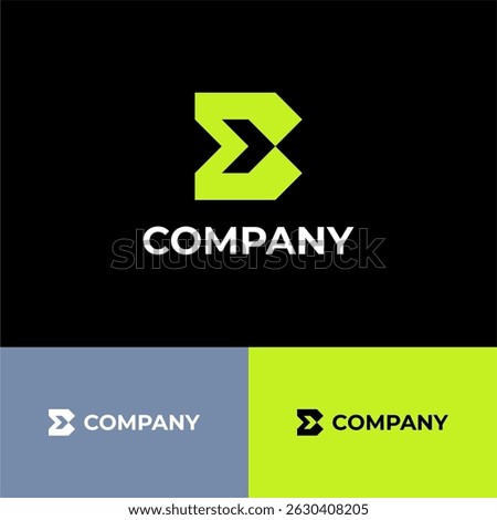 Modern, clean, unique and memorable logo letter design