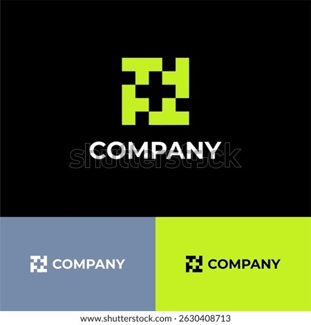 Modern, clean, unique and memorable logo letter design