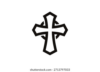 Moderner und sauberer Vektor mit Hauptfach. Geeignet für Branding, Logo-Identität, Marketingmaterialien, digitale Medien