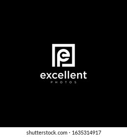 Modern and clear logo design of letter P with clean background - EPS10 - Vector.